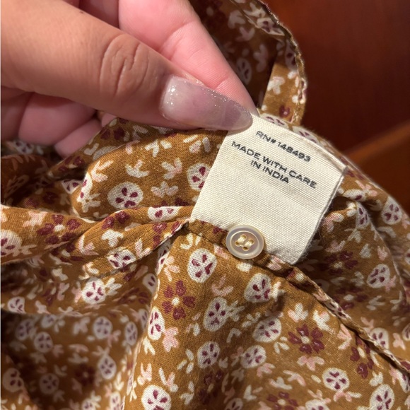 Doen Opal dress in golden Mesa floral XXL - Picture 6 of 9